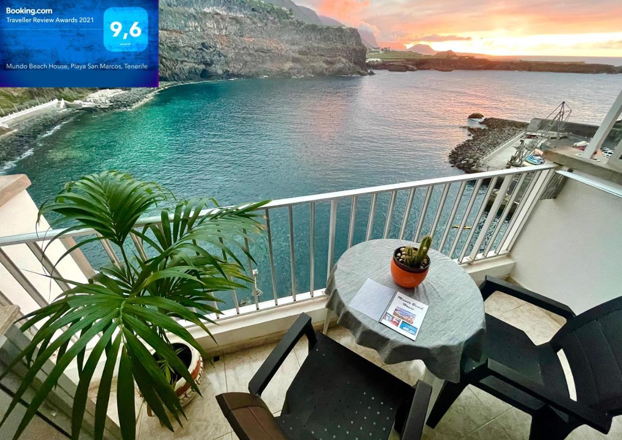 Mundo Beach House, Playa San Marcos, Tenerife Icod De Los Vinos Exterior foto
