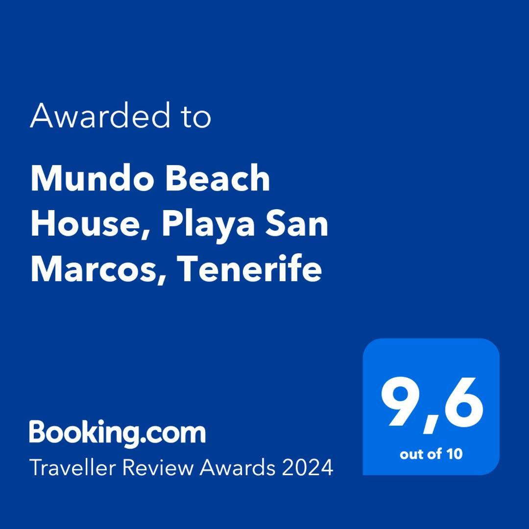 Mundo Beach House, Playa San Marcos, Tenerife Icod De Los Vinos Exterior foto